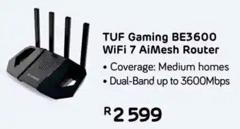 Computer Mania Asus TUF Gaming BE3600 WiFi 7 AiMesh Router offer