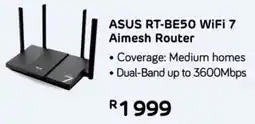 Computer Mania ASUS RT-BE50 WiFi 7 Aimesh Router offer