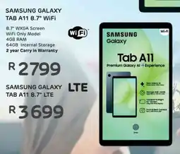 Computer Mania Samsung galaxy tab a11 8.7" lte offer
