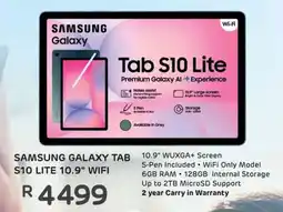 Computer Mania Samsung galaxy tab s10 lite 10.9" wifi offer