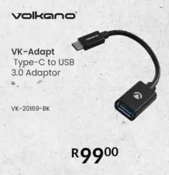 Computer Mania Volkano VK-Adapt Type-C to USB 3.0 Adaptor offer