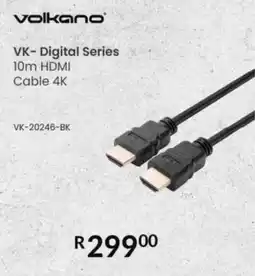 Computer Mania Volkano VK-Digital Series 10m HDMI Cable 4K offer