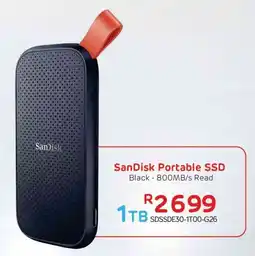 Computer Mania SanDisk Portable SSD Black 800MB/s Read offer