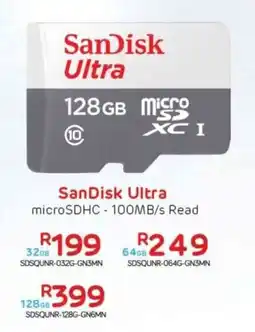 Computer Mania SanDisk Ultra microSDHC 100MB/s Read offer