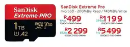 Computer Mania SanDisk Extreme Pro microSD 200MB/s Read/ 140MB/s Write offer