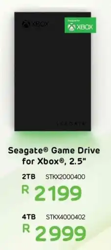 Computer Mania Seagate 2.5" Game Drive for Xbox offer
