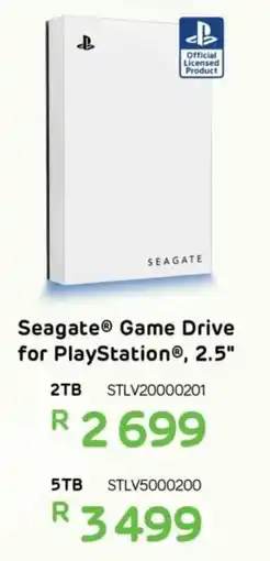 Computer Mania Seagate 2.5" Game Drive for PlayStation offer