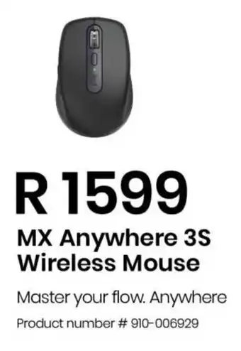 Computer Mania Logitech MX Anywhere 3S Wireless Mouse offer
