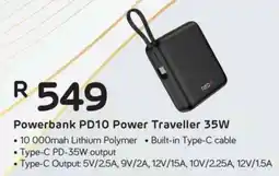 Computer Mania RED-E Powerbank PD10 Power Traveller 35W offer
