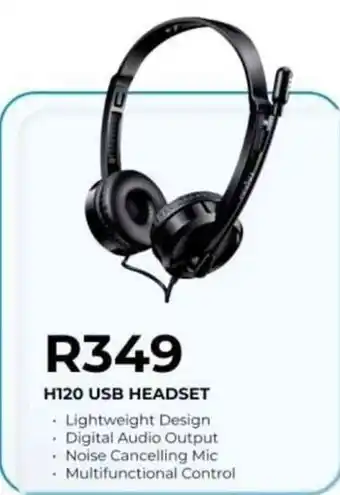 Computer Mania Rapoo h120 usb headset offer