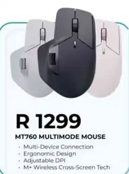 Computer Mania Rapoo mt760 multimode mouse offer