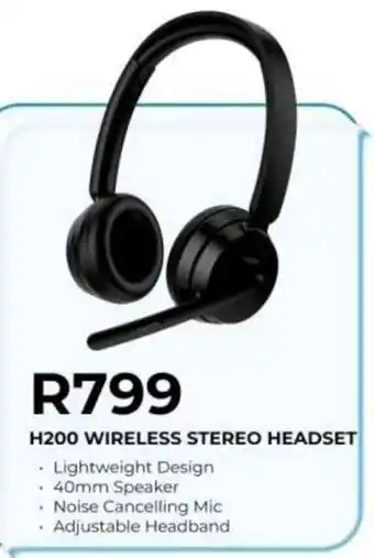 Computer Mania Rapoo h200 wireless stereo headset offer
