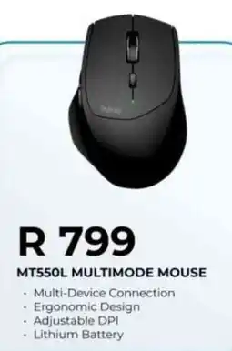 Computer Mania Rapoo mt550l multimode mouse offer