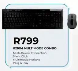 Computer Mania Rapoo 8210m multimode combo offer