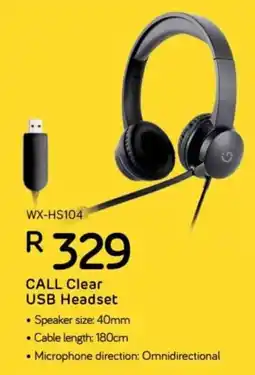 Computer Mania Winx Call Clear USB Headset offer