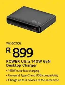 Computer Mania Winx Power Ultra 140W GaN Desktop Charger offer