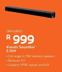 Computer Mania Xiaomi Soundbar 2.0ch offer