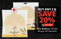 Checkers The Bakery Tortilla Wraps All Variants offer