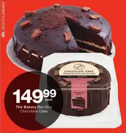 Checkers The Bakery Bar-One Chocolate Cake offer