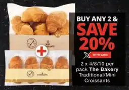Checkers The Bakery Traditional/ Mini Croissants offer