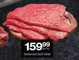 Checkers Tenderised Beef Steak offer