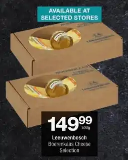 Checkers Leeuwenbosch Boerenkaas Cheese Selection offer