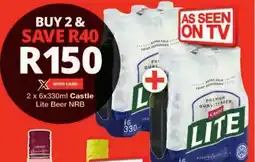 Checkers Castle Lite Beer NRB offer