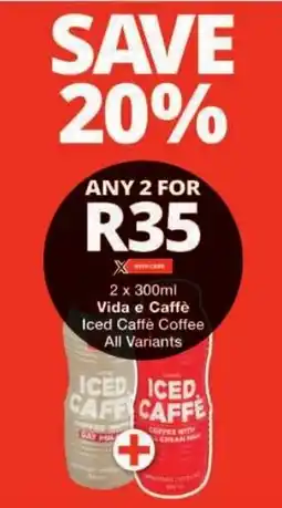 Checkers Vida e Caffè Iced Caffè Coffee All Variants offer