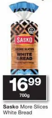 Checkers Sasko More Slices White Bread offer
