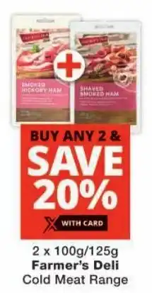 Checkers Farmer's Deli Cold Meat Range offer