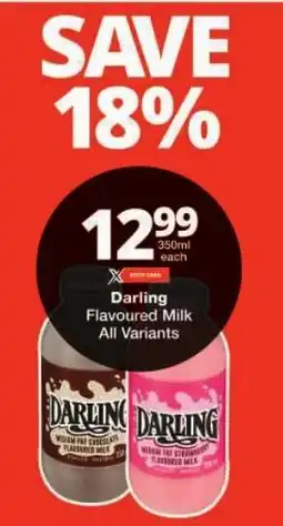 Checkers Darling Flavoured Milk All Variants offer