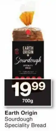 Checkers Earth Origin Sourdough Speciality Bread offer