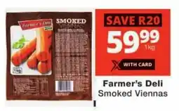 Checkers Farmer's Deli Smoked Viennas offer