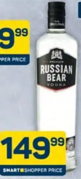 Pick n Pay Hypermarket Russian Bear Vodka Assorted offer