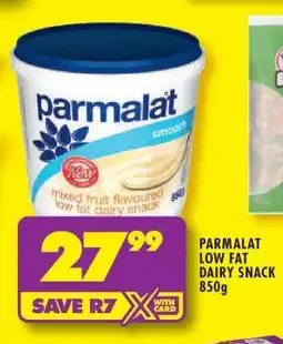 Shoprite PARMALAT LOW FAT DAIRY SNACK 850g offer
