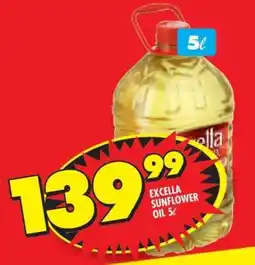 Shoprite EXCELLA SUNFLOWER OIL 5l offer