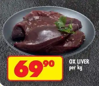 Shoprite Ox Liver offer