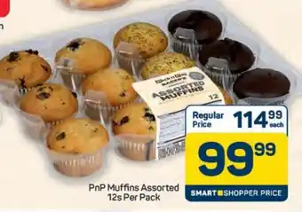 Pick n Pay Hypermarket PnP Muffins Assorted 12s Per Pack offer