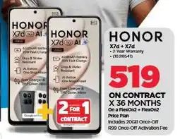 HiFi Corp HONOR X7d + X7d offer