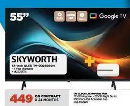 HiFi Corp SKYWORTH 55-Inch QLED TV-55Q6600H offer