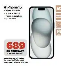 HiFi Corp iPhone 15 128GB offer