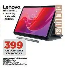 HiFi Corp Lenovo Idea Tab 11 5G offer