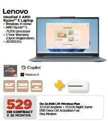 HiFi Corp Lenovo IdeaPad 3 AMD Ryzen 5 Laptop offer