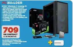 HiFi Corp SCOUT Windows 11 Gaming PC offer