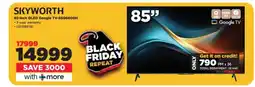 HiFi Corp SKYWORTH 85-inch QLED Google TV-85G6G00H offer