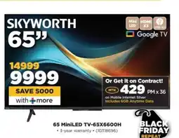HiFi Corp Skyworth 65 MiniLED TV offer