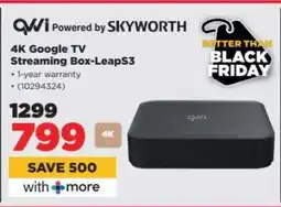 HiFi Corp 4K Google TV Streaming Box-LeapS3 offer