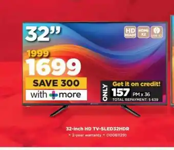 HiFi Corp 32-inch HD TV-SLED32HDR offer