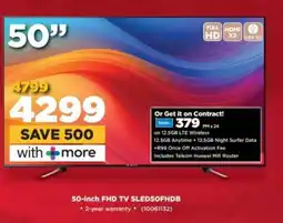 HiFi Corp 50-inch FHD TV SLED50FHDB offer
