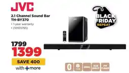 HiFi Corp JVC 2.1 Channel Sound Bar TH-BY370 offer